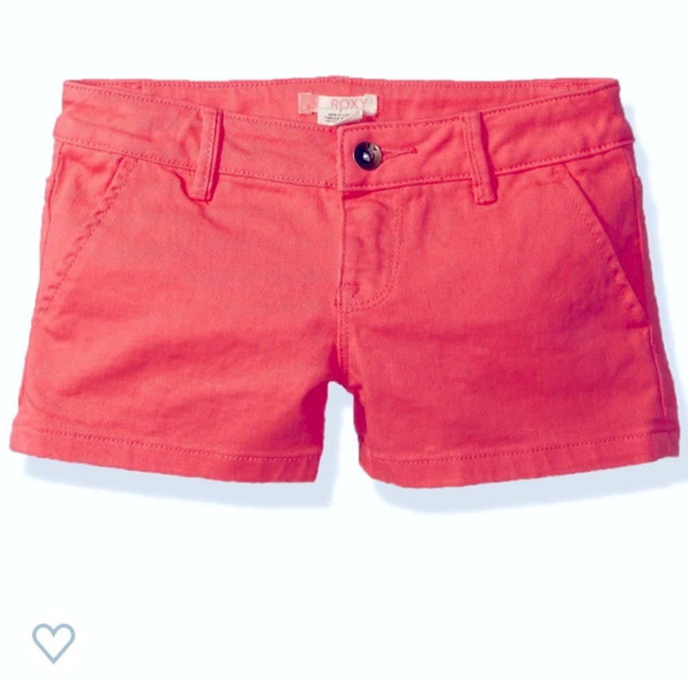 ROXY GIRL sugar coral shorts - size 8 and 16 youth - NEW